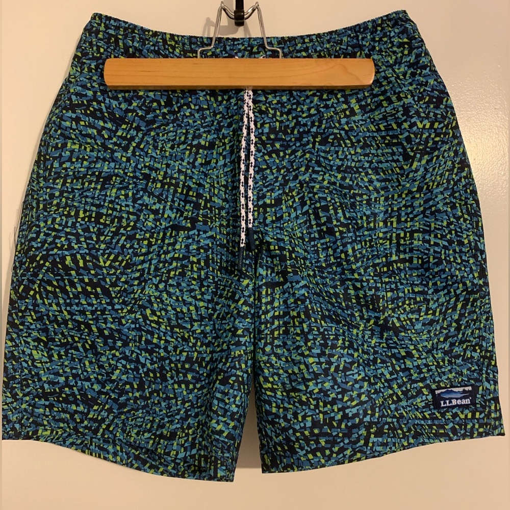 L.L.Bean Men's Swim Shorts 8"